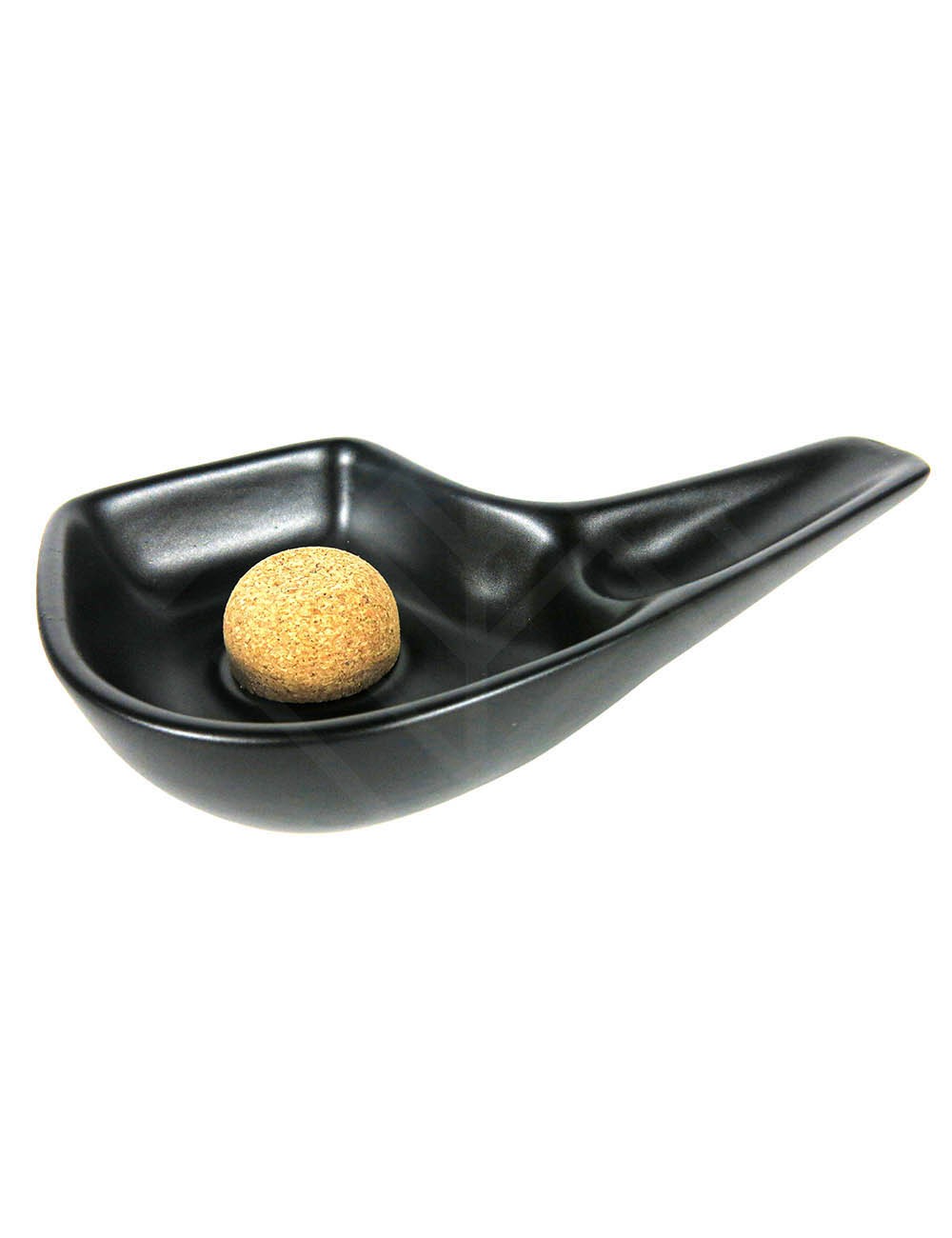 Пепельница для Трубки ceramic pipe shape black